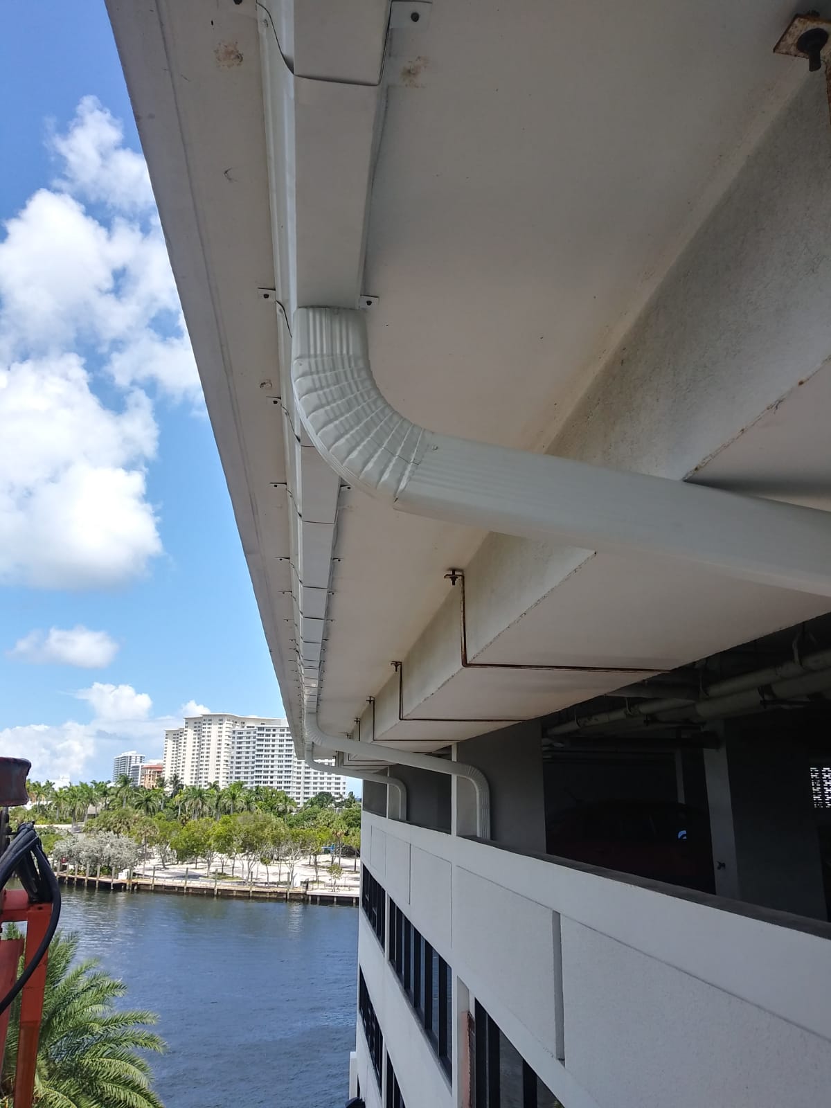 Boca Raton Commercial Gutter Installation: Waterstone Resort and Marina Project