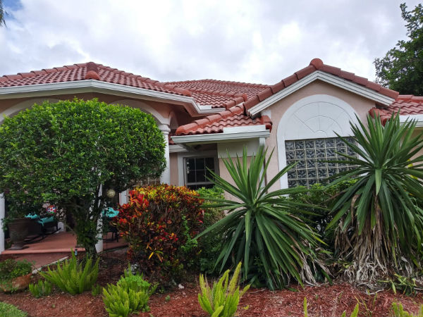 Boca Raton Residential Gutter Installation Project: Residence at Cloister Lake Lane