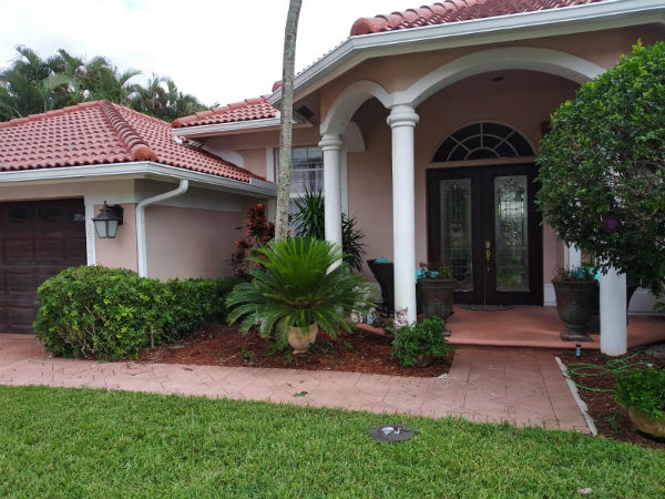 Boca Raton Residential Gutter Installation Project: Residence at Cloister Lake Lane